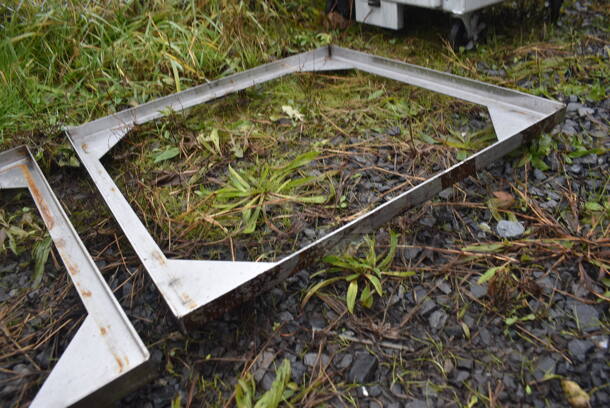 Metal Commercial Dolly on Commercial Casters. 27.5x26.5x3 - Image 2 of 3