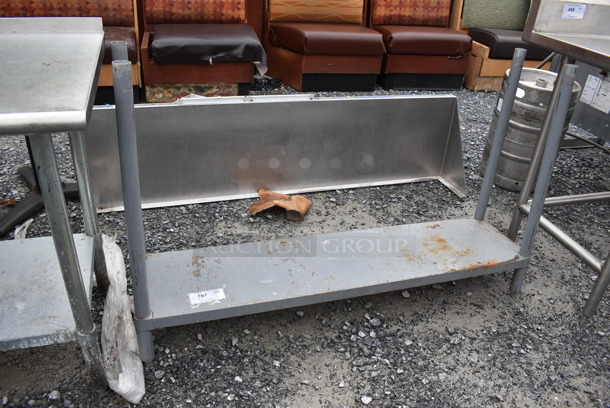 Metal Under Shelves w/ Legs. 55.5x13.5x35 - Image 2 of 3