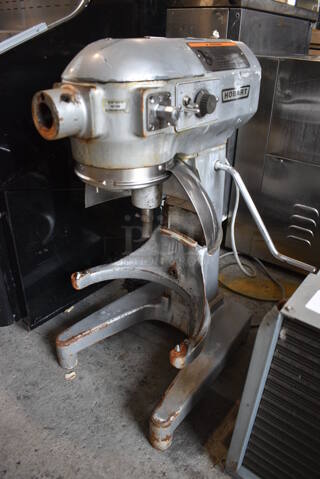 Hobart Model A200 Metal Commercial Countertop 20 Quart Planetary Dough Mixer. 115 Volts, 1 Phase. 16x19x32. Tested and Does Not Power On