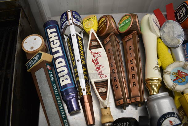 40 Various Beer Tap Handles Including Troegs, Allagash, Samuel Adams, Stella Artois, Blue Moon. 40 Times Your Bid! - Image 6 of 9