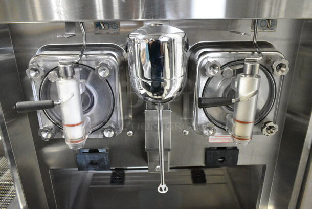 Taylor 342D-27 Stainless Steel Commercial Floor Style Air Cooled 2 Flavor Frozen Beverage Machine w/ Drink Mixer Attachment. 208-230 Volts, 1 Phase. - Image 5 of 7