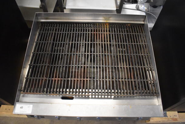 Star Holman Stainless Steel Commercial Countertop Natural Gas Powered Charbroiler Grill. 36x31x18 - Image 3 of 6