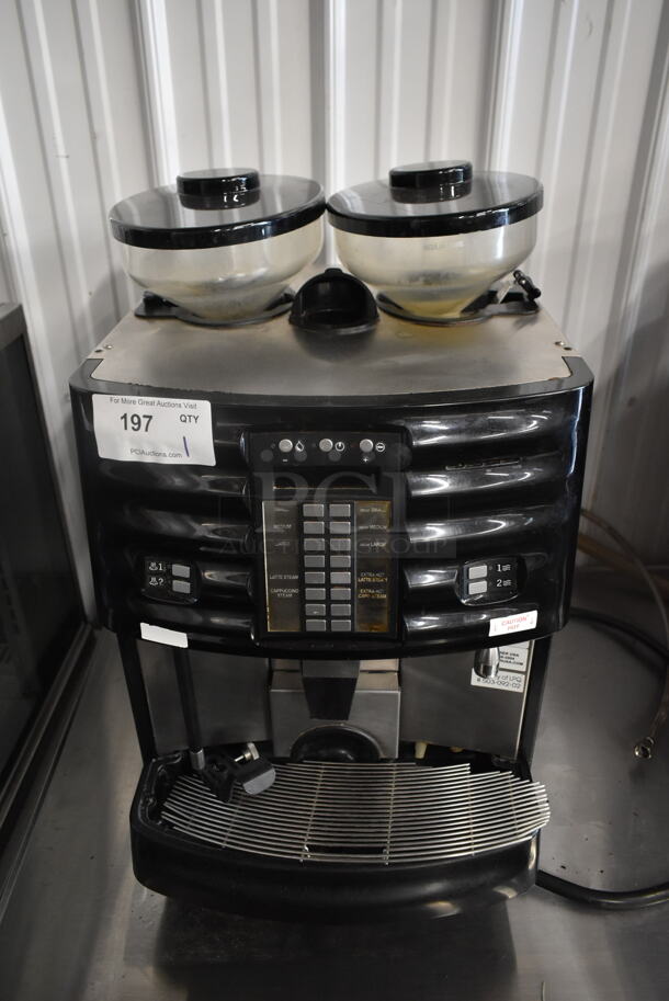 Schaerer SCA1 Coffee Art Plus Automatic Coffee Espresso Machine w/ 2 Hoppers and Steam Wand. 240 Volts, 1 Phase.  - Image 1 of 7
