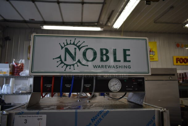 BRAND NEW SCRATCH AND DENT! 2023 Noble Wareforce I-HH Stainless Steel Commercial Straight Pass Through Dishwasher. 115 Volts, 1 Phase.  - Image 4 of 9