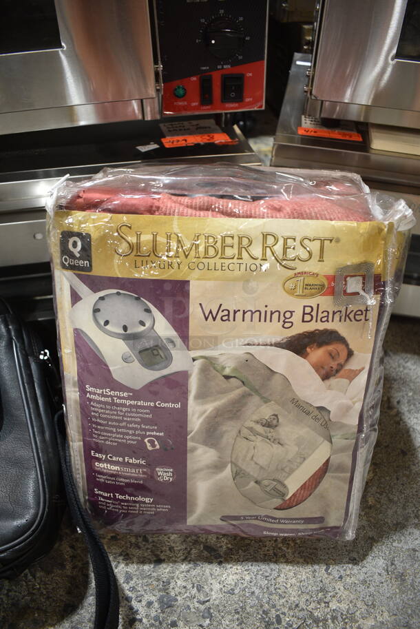 2 Items; Black Briefcase and Slumber Rest Warming Blanket. 2 Times Your Bid! - Image 3 of 12