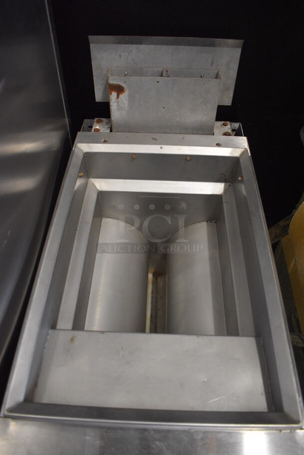 Garland Model M35SS Stainless Steel Commercial Natural Gas Powered Deep Fat Fryer on Commercial Casters. 17x38x43.5 - Image 3 of 6