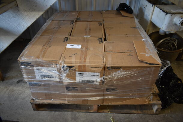 PALLET LOT of 20 BRAND NEW Boxes of Diamond 41426 Daily White Plastic Knives. 20 Times Your Bid! - Image 1 of 4