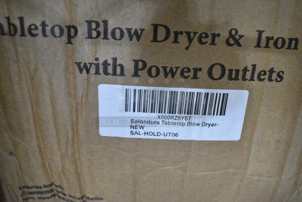 2 BRAND NEW Boxes of Saloniture X000RZ88YST Tabletop Blow Dryer. 2 Times Your Bid!  - Image 4 of 4