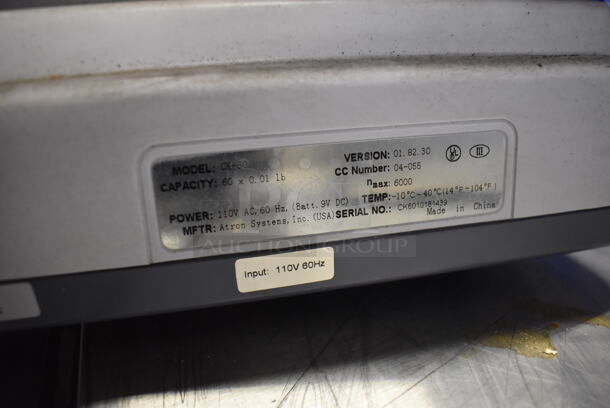 EasyWeigh CK-60 Metal Countertop Food Portioning Scale. 12.5x13.5x5. Tested and Working! - Image 5 of 5