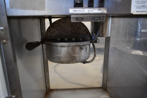 Metal Commercial Countertop Popcorn Machine and Merchandiser. Tested and Working! - Image 6 of 8