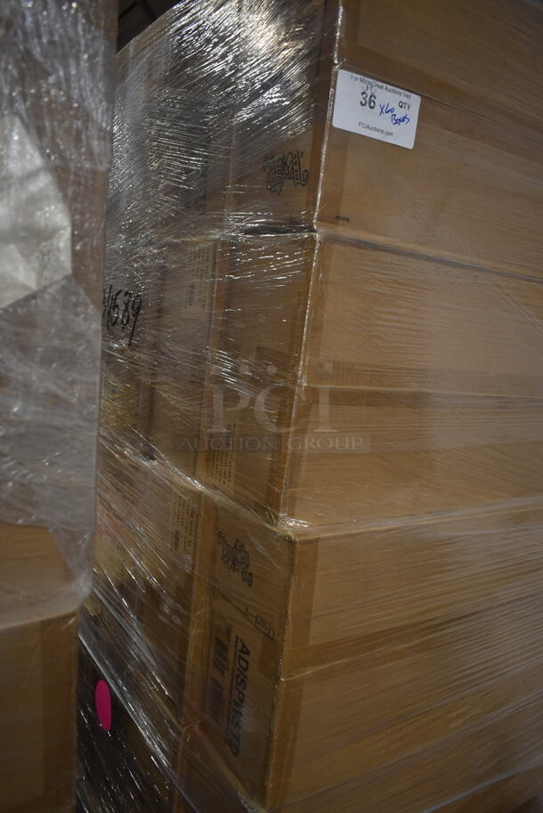 PALLET LOT of 60 BRAND NEW IN BOX! Service Ideas ADISPWSTD 27 oz Gel Soap and Hand Sanitizer Dispenser w/ Floor Stand - 53"H, White. 60 Times Your Bid! - Image 3 of 4