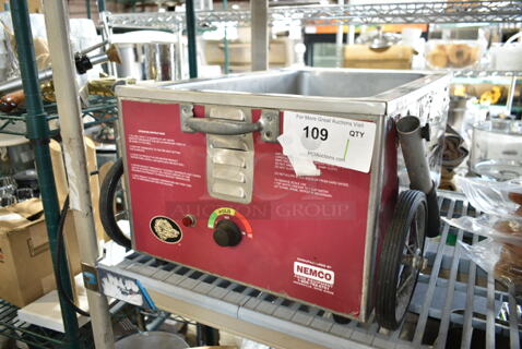 Nemco 6550-BH4WG Stainless Steel Commercial Countertop Food Warmer. 120 Volts, 1 Phase. Tested and Working!