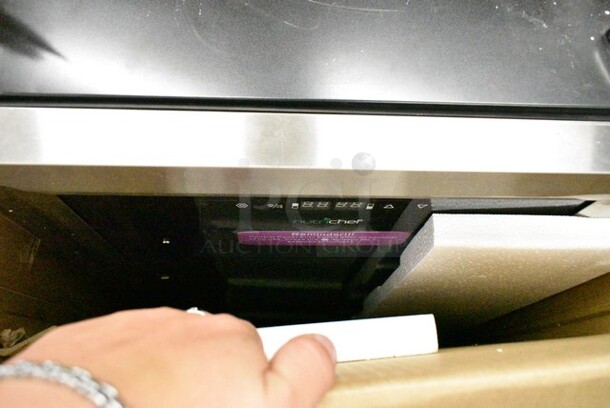 IN ORIGINAL BOX! Pyle PKCWCDS288 Wine Chilling Refrigerator Cellar - Dual-Zone Wine Cooler/Chiller, Digital Touch Button Control with Air Tight Seal. Tested and Working! - Image 4 of 5