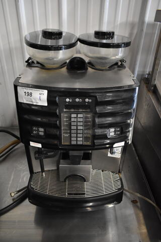 Schaerer SCA1 Coffee Art Plus Automatic Coffee Espresso Machine w/ 2 Hoppers and Steam Wand. 240 Volts, 1 Phase. 