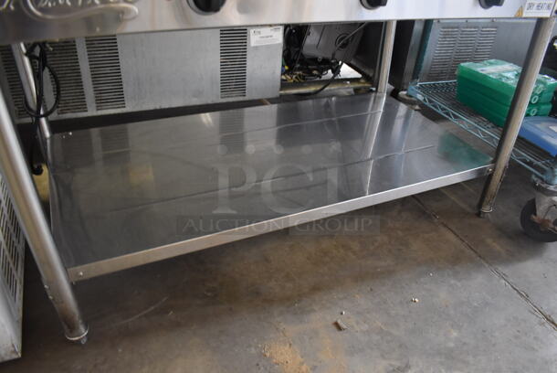 Avantco Stainless Steel Commercial 3 Well Steam Table w/ Cutting Board and Under Shelf. 44x30x34.5. Tested and Working! - Image 4 of 5