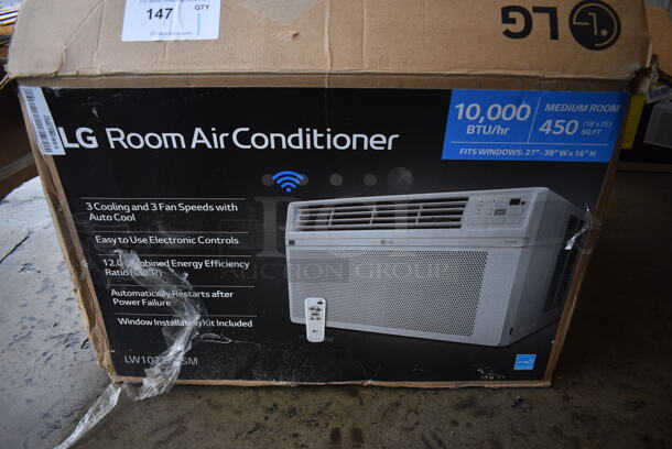BRAND NEW SCRATCH AND DENT! LG LW1022ERSM Window Mount Air Conditioner. 115 Volts, 1 Phase. 24x22x17 - Image 6 of 7