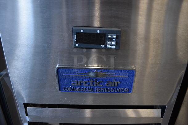 BRAND NEW SCRATCH AND DENT! Arctic Air ARCB60Z Stainless Steel Commercial 2 Drawer Chef Base on Commercial Casters. 115 Volts, 1 Phase. 62x32x27. Tested and Working! - Image 3 of 7