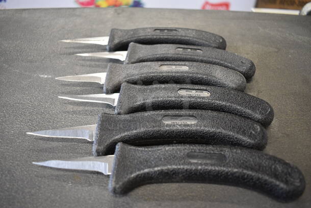6 Sharpened Stainless Steel Poultry Knives. Includes 7.5". 6 Times Your Bid! - Image 4 of 4