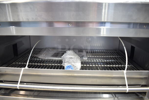 BRAND NEW IN CRATE! Cooking Performance Group CPG 351S36SBL Stainless Steel 34" Liquid Propane Infrared Salamander Broiler. 36,000 BTU - Image 4 of 6