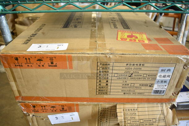 BRAND NEW IN BOX! Jiangxi YZDS-ZG056 Electric Steamer? 220 Volts.  - Image 2 of 6