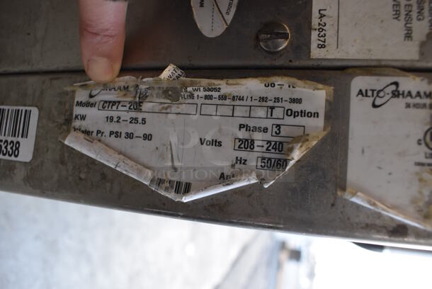 Alto Shaam CTP7-20E Stainless Steel Commercial Electric Powered Combi Convection Oven. 208-240 Volts, 3 Phase. 44x40x38 - Image 5 of 5