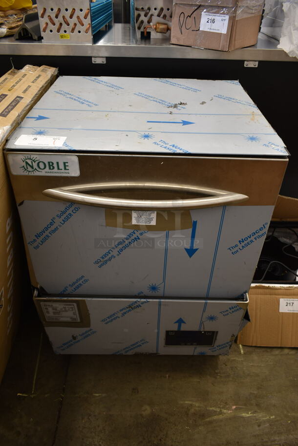 BRAND NEW SCRATCH AND DENT! 2023 Noble Wareforce UH30-E Stainless Steel Commercial Energy Efficient High Temp Undercounter Dishwasher. 208/230 Volts, 1 Phase.  - Image 2 of 8