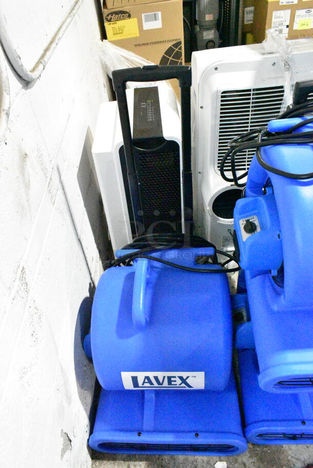 BRAND NEW SCRATCH AND DENT! 2024 Lavex 761AMLV33W 3-Speed Compact Air Mover with Telescoping Handle and Wheels. 115 Volts, 1 Phase.  Tested and Working! - Image 5 of 8