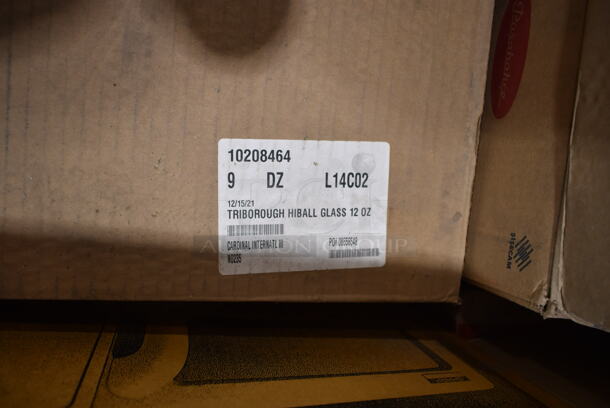 4 Boxes of 36 BRAND NEW IN BOX! Arcoroc 12 oz Triborough Hiball Glasses. 4 Times Your Bid! - Image 5 of 5