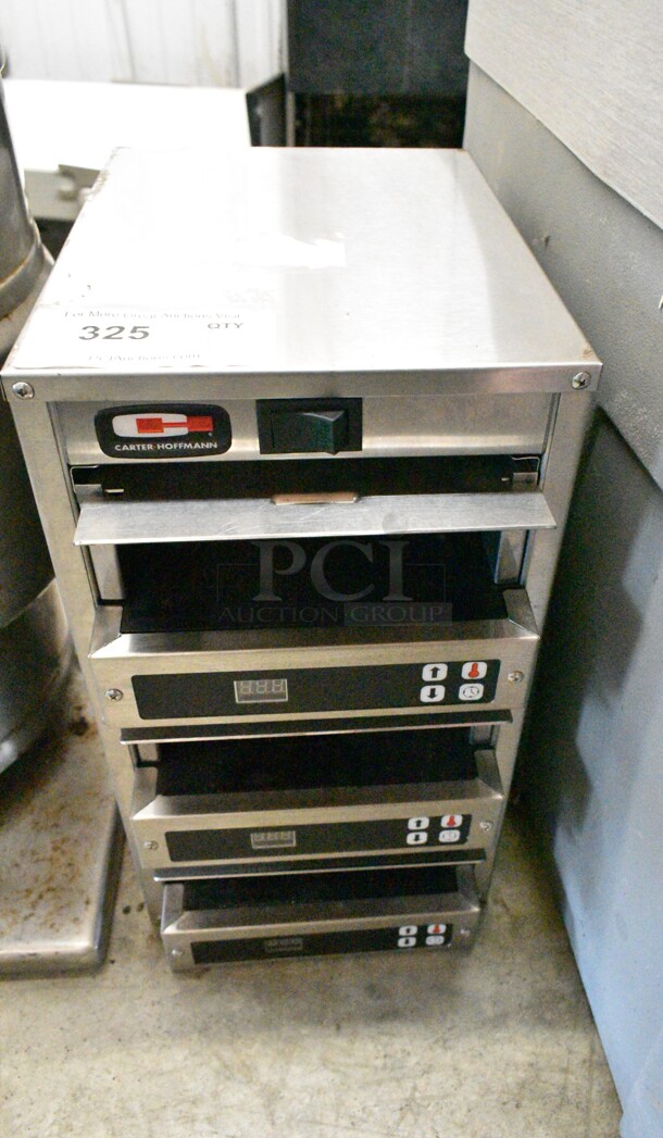 Carter Hoffmann MC1W3S Stainless Steel Commercial Countertop Dedicated Holding Bin. 120 Volts, 1 Phase. Tested and Working! - Image 1 of 5