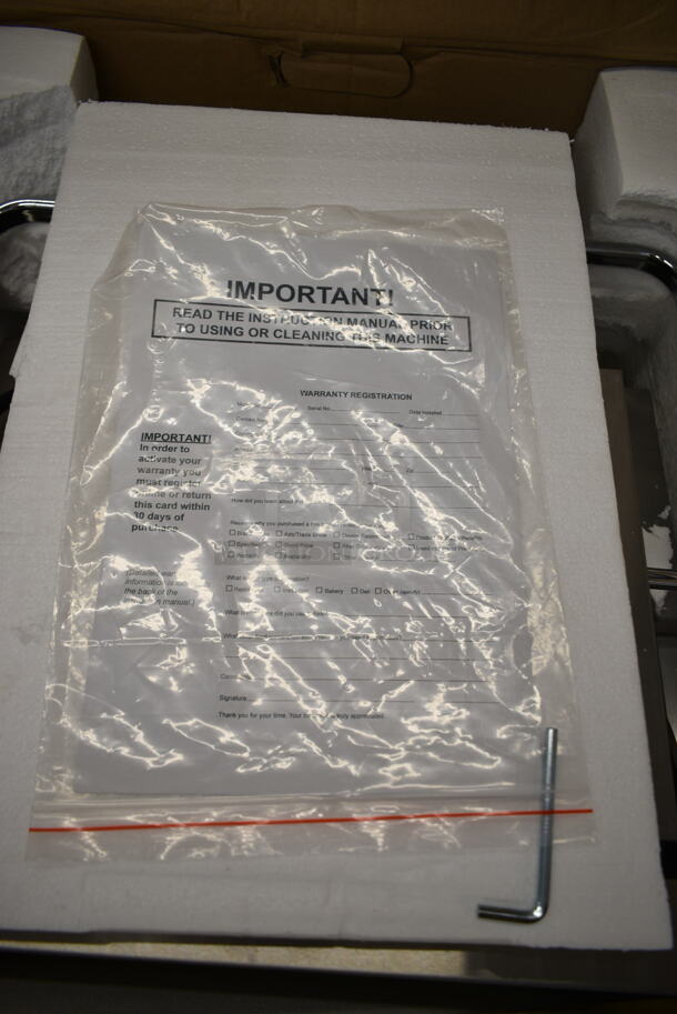 BRAND NEW! 2019 Centaur ABSGM Stainless Steel Commercial Countertop Panini Press. 115 Volts, 1 Phase. Tested and Working! - Image 3 of 6