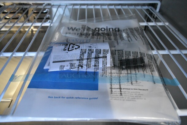 BRAND NEW SCRATCH AND DENT! 2023 Avantco 178ZPT71MHC Stainless Steel Commercial 71" 3 Door Front Breathing Mega Top Refrigerated Sandwich Prep Table. 115 Volts, 1 Phase. Tested and Working! - Image 10 of 11