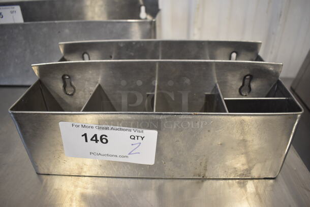 2 Stainless Steel Speedwells. 12x3x4.5. 2 Times Your Bid!