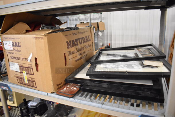 ALL ONE MONEY! Tier Lot of Various Items Including Frames - Image 3 of 10