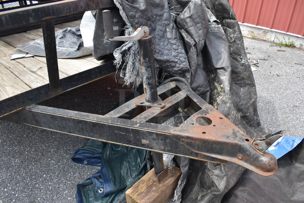 Bye-Rite Trailers Metal Flat Top Open Trailer w/ Rear Lowering Ramp. Does Not Have Title. Oven Will Be Removed From The Trailer Unless The Same Bidder Wins Both Lots 4 and 5.  - Image 2 of 12
