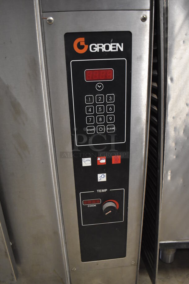 Groen Stainless Steel Commercial Natural Gas Powered Steam Cabinet. 44x40x39 - Image 3 of 5