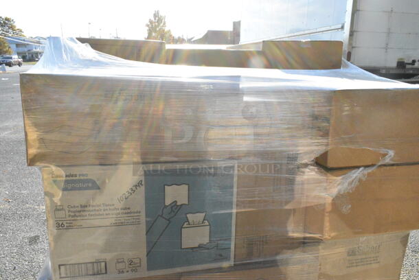 23 BRAND NEW! Boxes Including Sabert Containers, Eco EP-S011BLU Plasticware. 23 Times Your Bid!  - Image 8 of 9