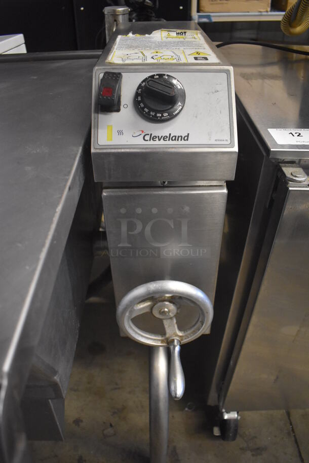Cleveland Stainless Steel Commercial Floor Style Electric Powered Braising Pan. 208-240 Volts, 3 Phase. 47x42x39 - Image 2 of 8