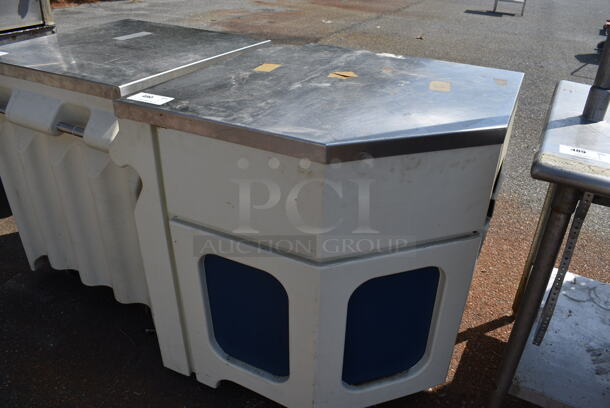 Galley Model 9420W Stainless Steel Portable Table on Commercial Casters. 34.5x32x36 - Image 2 of 5