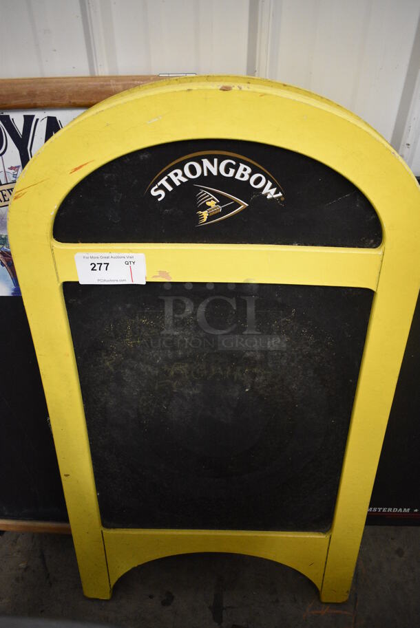 Strongbow Double Sided A Frame Sidewalk Sign. 24x4x42