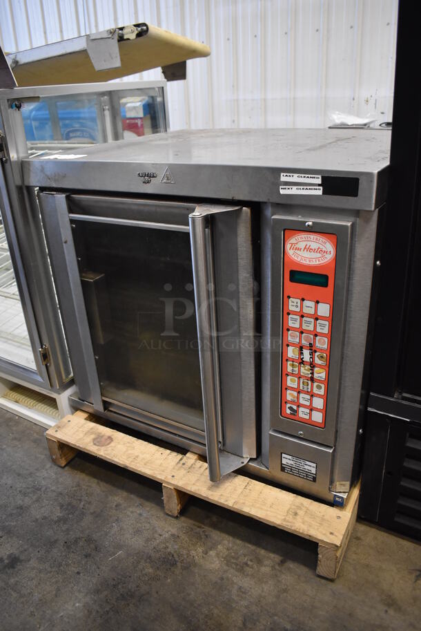 Tim Hortons Stainless Steel Commercial Electric Powered Half Size Convection Oven w/ View Through Door. 208-230 Volts. 31x32x26 - Image 3 of 8