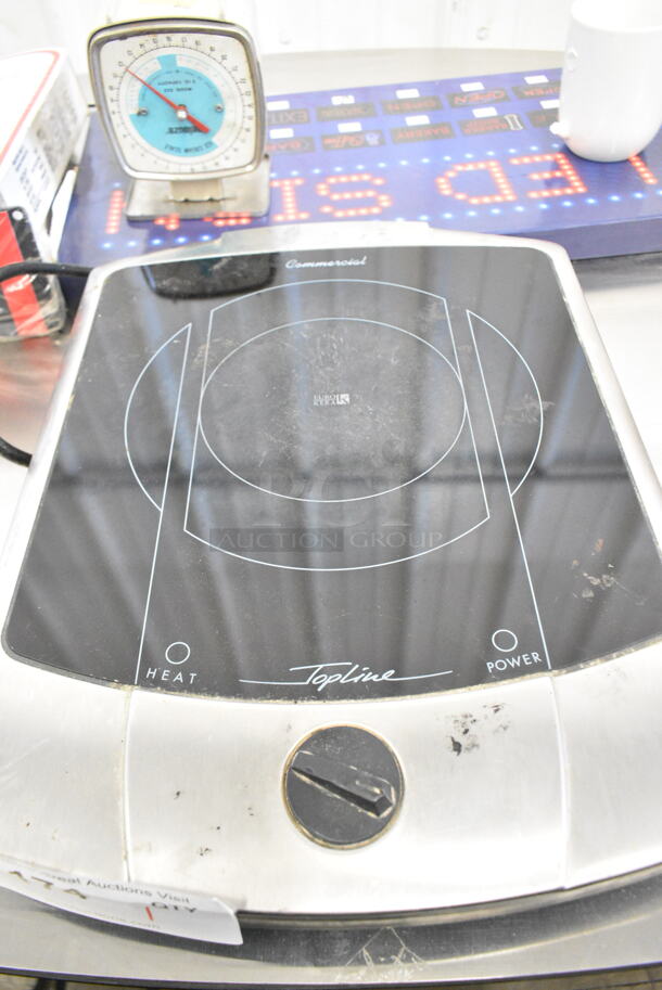 Cadco PHR-1C Metal Electric Single Burner Induction Range. 120 Volts, 1 Phase.  - Image 3 of 4