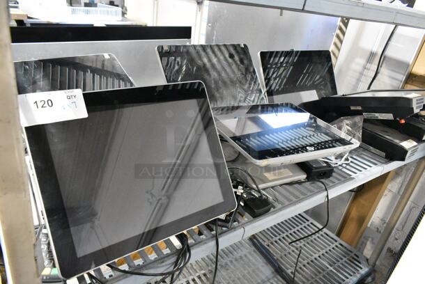 7 Various POS Monitor Including Heartland. 7 Times Your Bid!  - Image 1 of 4