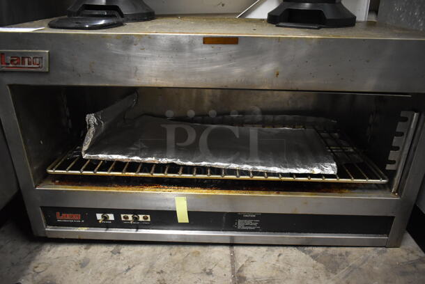 Lang 136CM-208V Stainless Steel Commercial Electric Powered Cheese Melter. 208 Volts, 1 Phase.  - Image 2 of 5