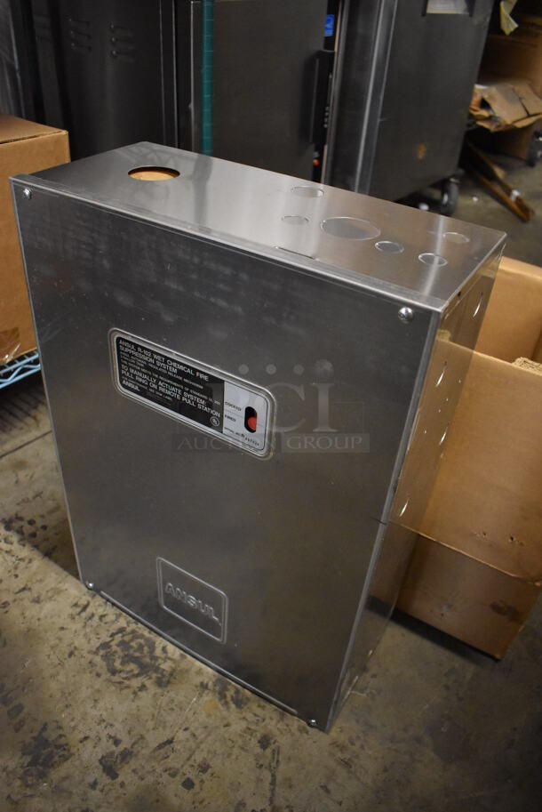 BRAND NEW IN BOX! Ansul R-102 Stainless Steel Wet Chemical Fire Suppression System w/ Tank. 17x8x23.5 - Image 3 of 5