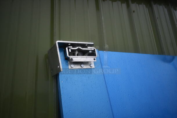 BRAND NEW SCRATCH AND DENT! Metal Traffic Door Swinging Kitchen Door.  - Image 6 of 6