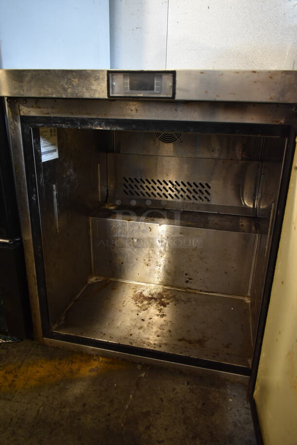 2017 Atosa MGF8405GR Stainless Steel Commercial Single Door Undercounter Freezer. 115 Volts, 1 Phase. Tested and Powers On But Does Not Get Cold - Image 4 of 5