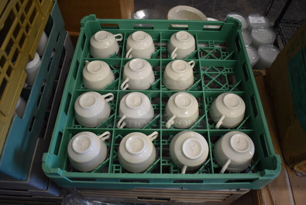 ALL ONE MONEY! Lot of 9 Caddies of Various Glasses Including Ceramic Mugs and Glass Stemware - Image 7 of 12