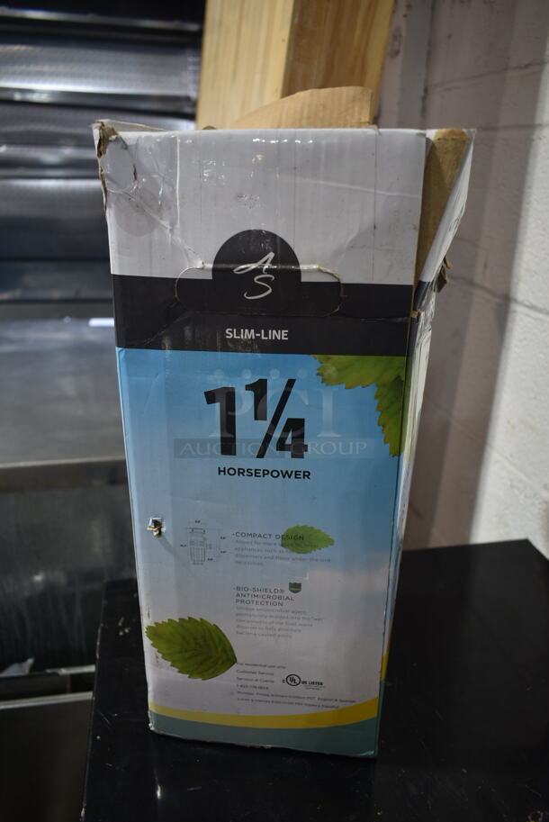 IN ORIGINAL BOX! American Standard ASD-125-SL Slim Line Food Waste Disposer.  - Image 4 of 5
