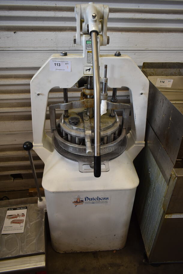 Dutchess JN-3 Metal Commercial Floor Style Manual Dough Divider. 208-230 Volts, 3 Phase.  - Image 4 of 7