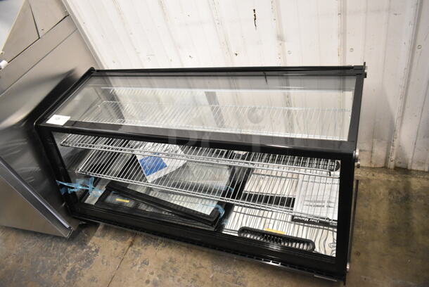 BRAND NEW SCRATCH AND DENT! Avantco 360BCSS48HCB Metal Commercial Countertop Self-Serve Refrigerated Bakery Display Case with LED Lighting. Front Glass Is Missing. 115 Volts, 1 Phase. Tested and Powers On But Does Not Get Cold - Image 2 of 5